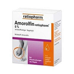 Amorolfin-ratiopharm 5 % wirkstoffhaltiger Nagellack - 3 ml