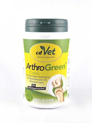 Arthrogreen Classic Pulver für Hunde und Katzen von cdVet - 165 g