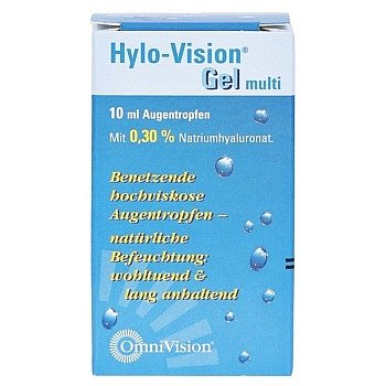 Hylo-Vision Gel multi Augentropfen - 10 ml