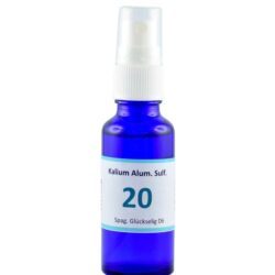 Schüßler Salze Glückselig Nr. 20 Kalium alumin. sulfuricum D6 - 30 ml