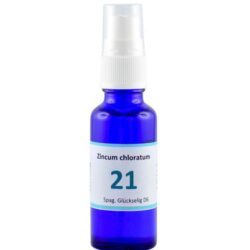 Schüßler Salze Glückselig Nr. 21 Zincum chloratum D6 - 30 ml