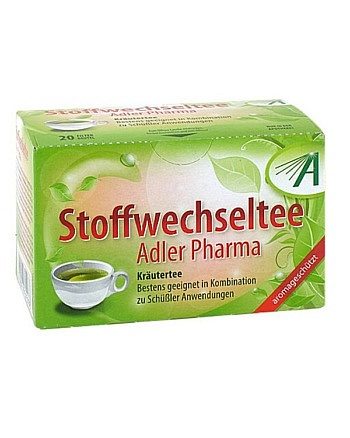 Stoffwechseltee von Adler Pharma (Entschlackung) - 20 Stück