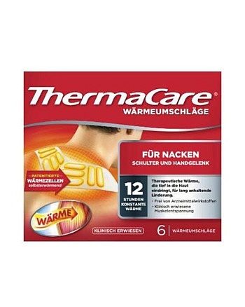Thermacare Nacken- und Schulterumschläge zur Schmerzlinderung - 6 Stück