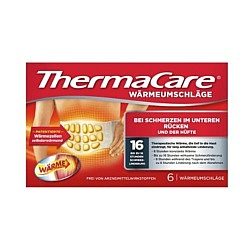 Thermacare Rückenumschläge S-XL zur Schmerzlinderung - 6 Stück