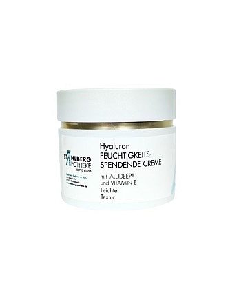 Beautystahl feuchtigkeitsspendende Creme mit Hyaluron Stahlberg Apotheke (leichte Textur) - 25 ml